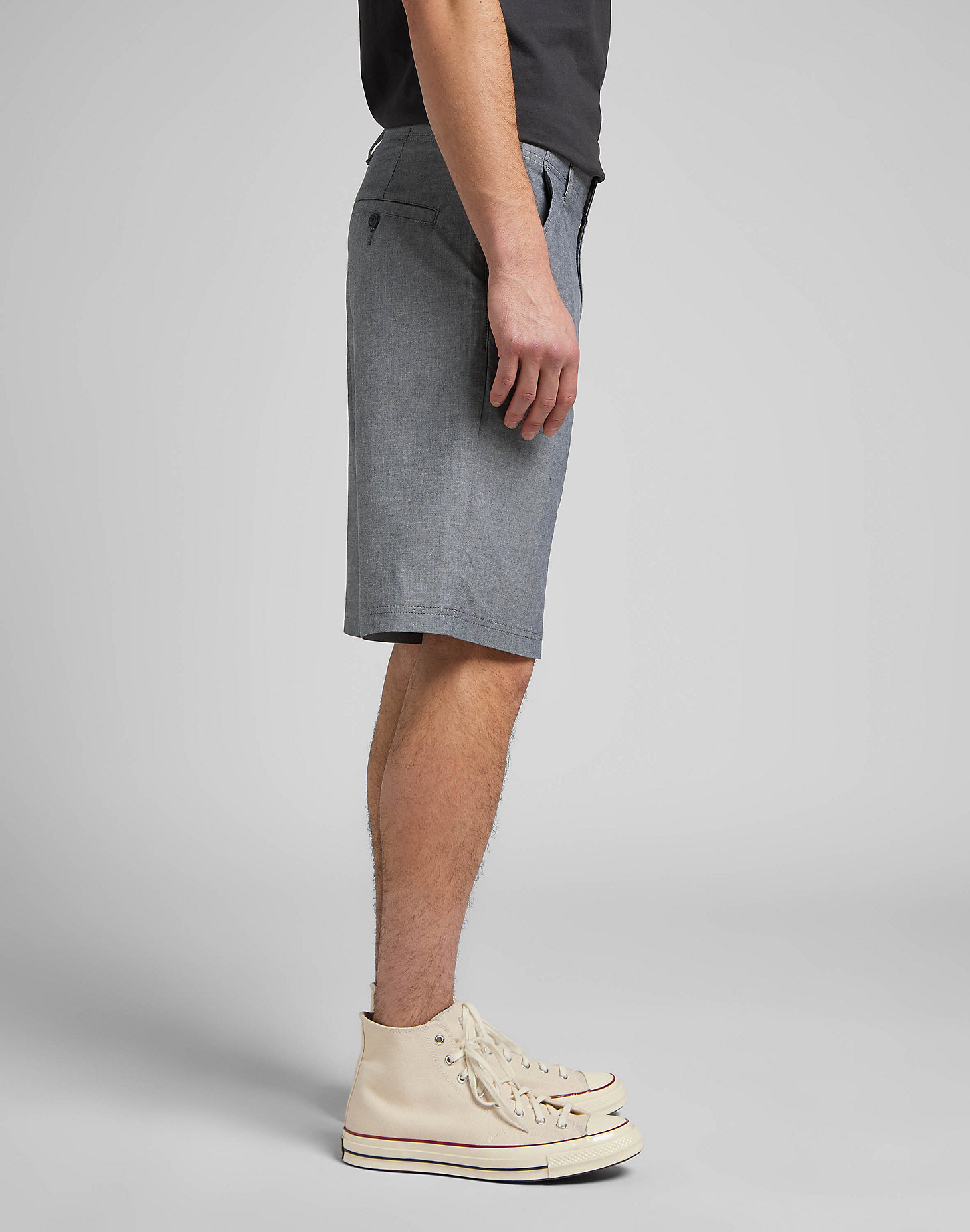 Extreme Comfort Chino Short in Chambray alternative view 3