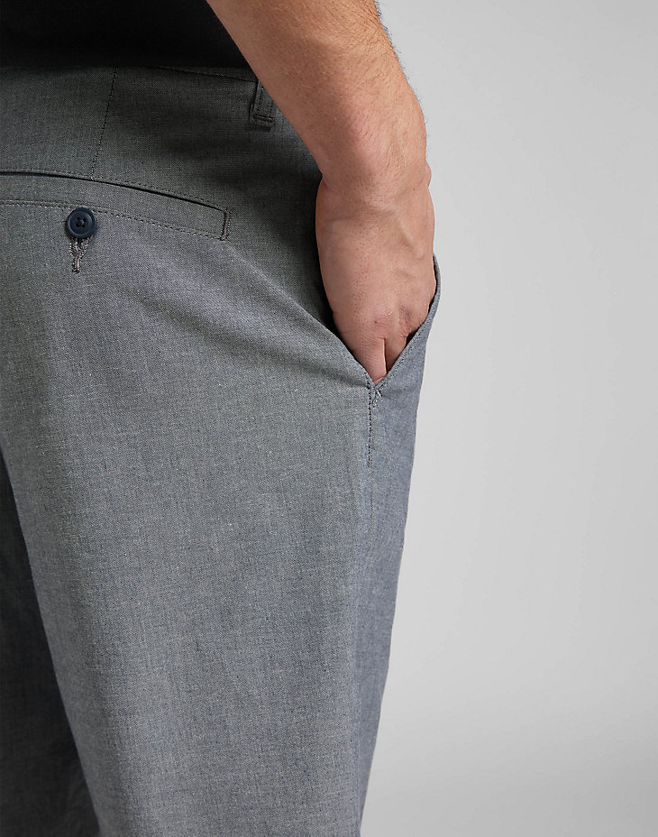 Extreme Comfort Chino Short in Chambray alternative view 4