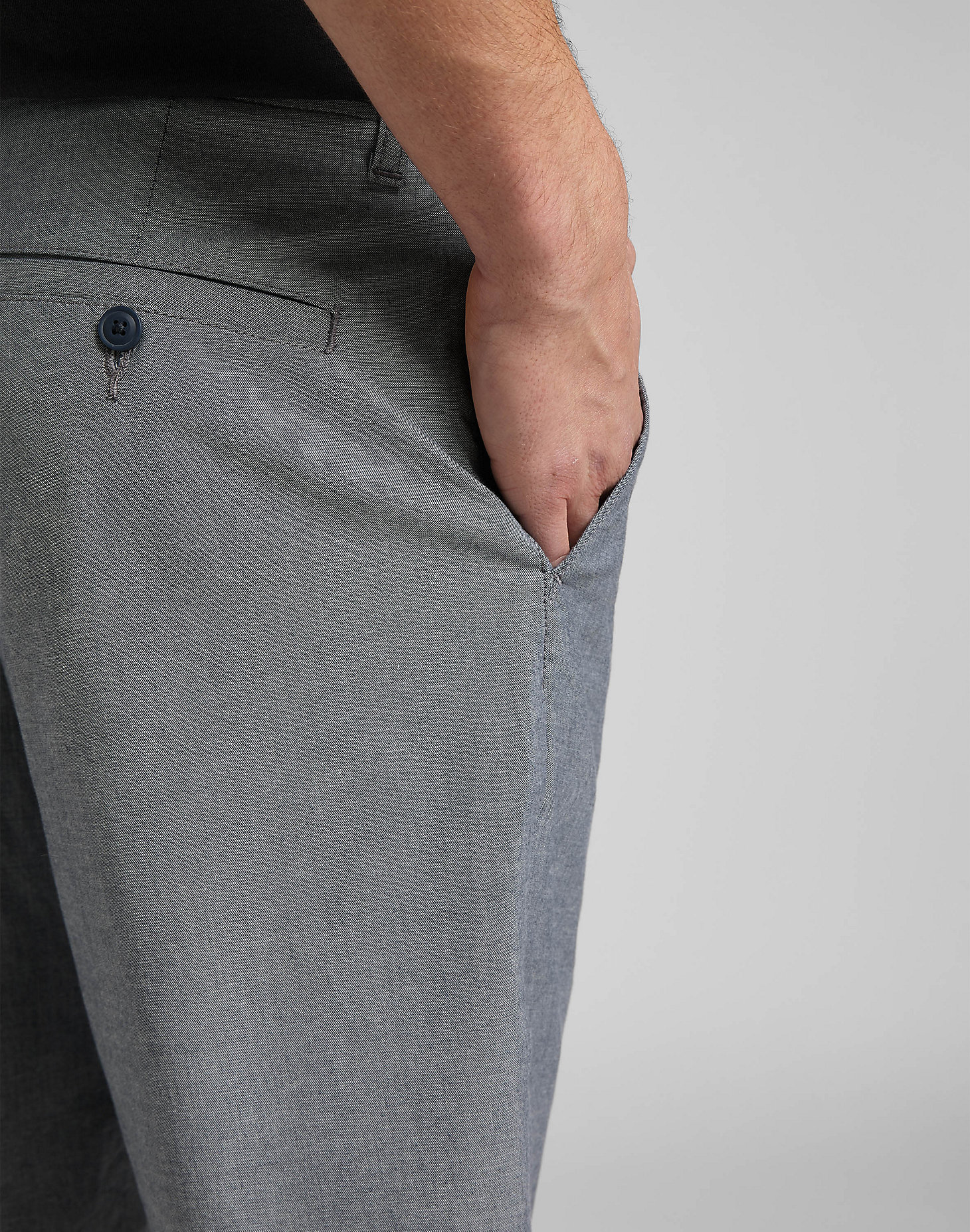 Extreme Comfort Chino Short in Chambray alternative view 4