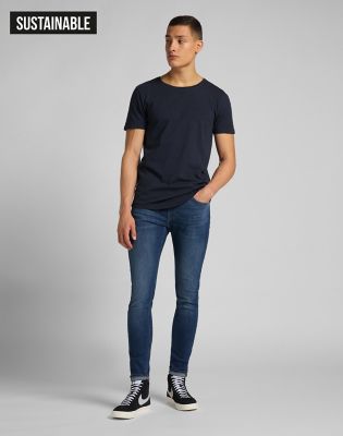 lee men's skinny fit jeans