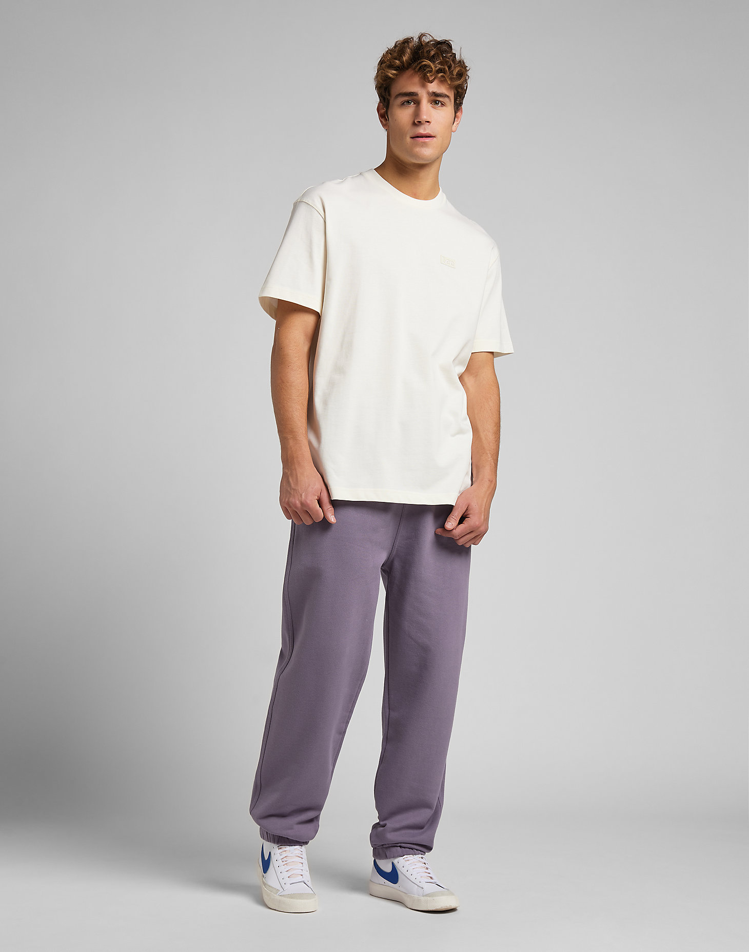 Sweat Pant in Washed Purple alternative view 5