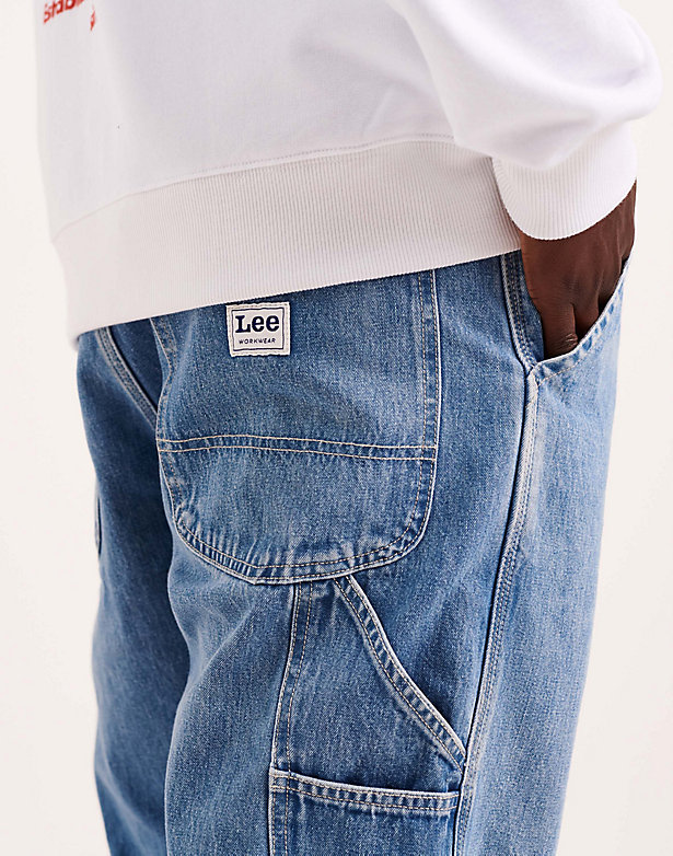 Lee Pantalon plissé taille confortable pour homme