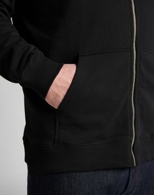 Basic Zip Through Hoodie