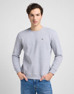 Plain Crew Sweatshirt Sweatshirts Knitwear Lee