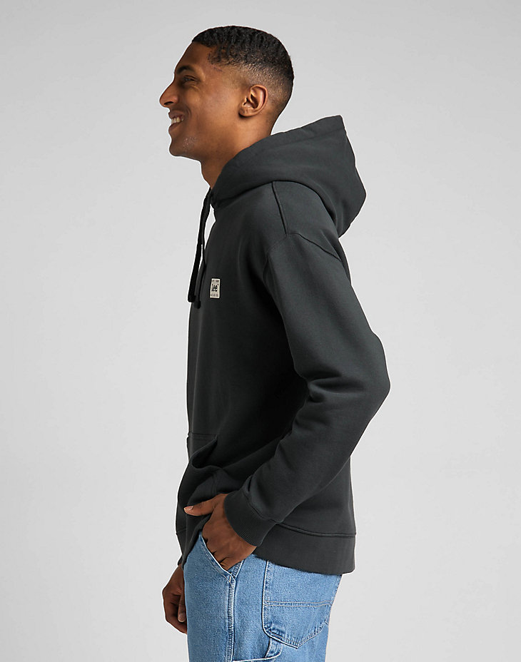 Core Loose Hoodie in Washed Black alternative view 3