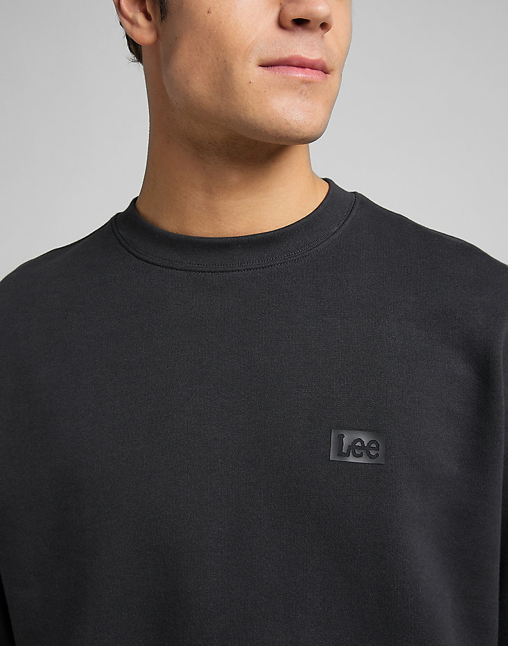 Core Loose Crew in Washed Black alternative view 4