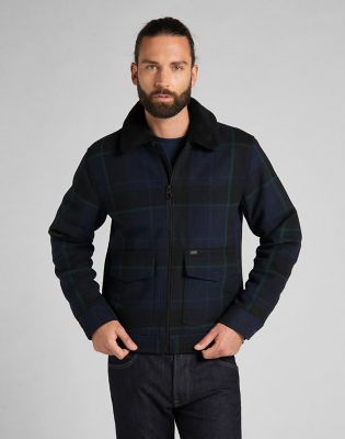 Navy store wool jacket