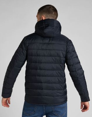 Light Puffer Jacket in Black