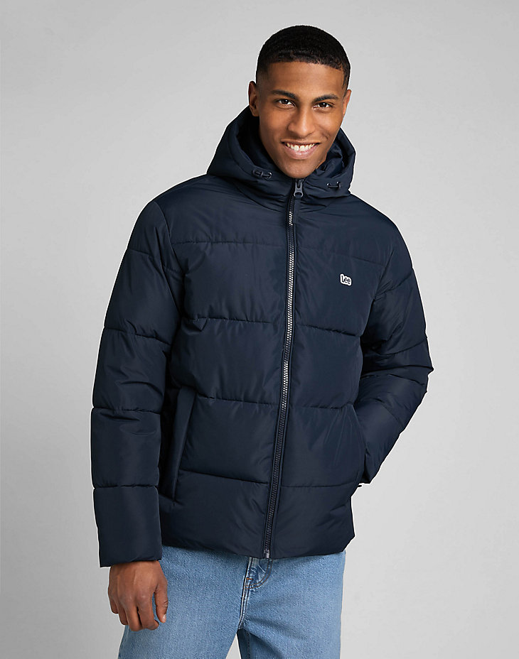 Puffer Jacket in Sky Captain main view