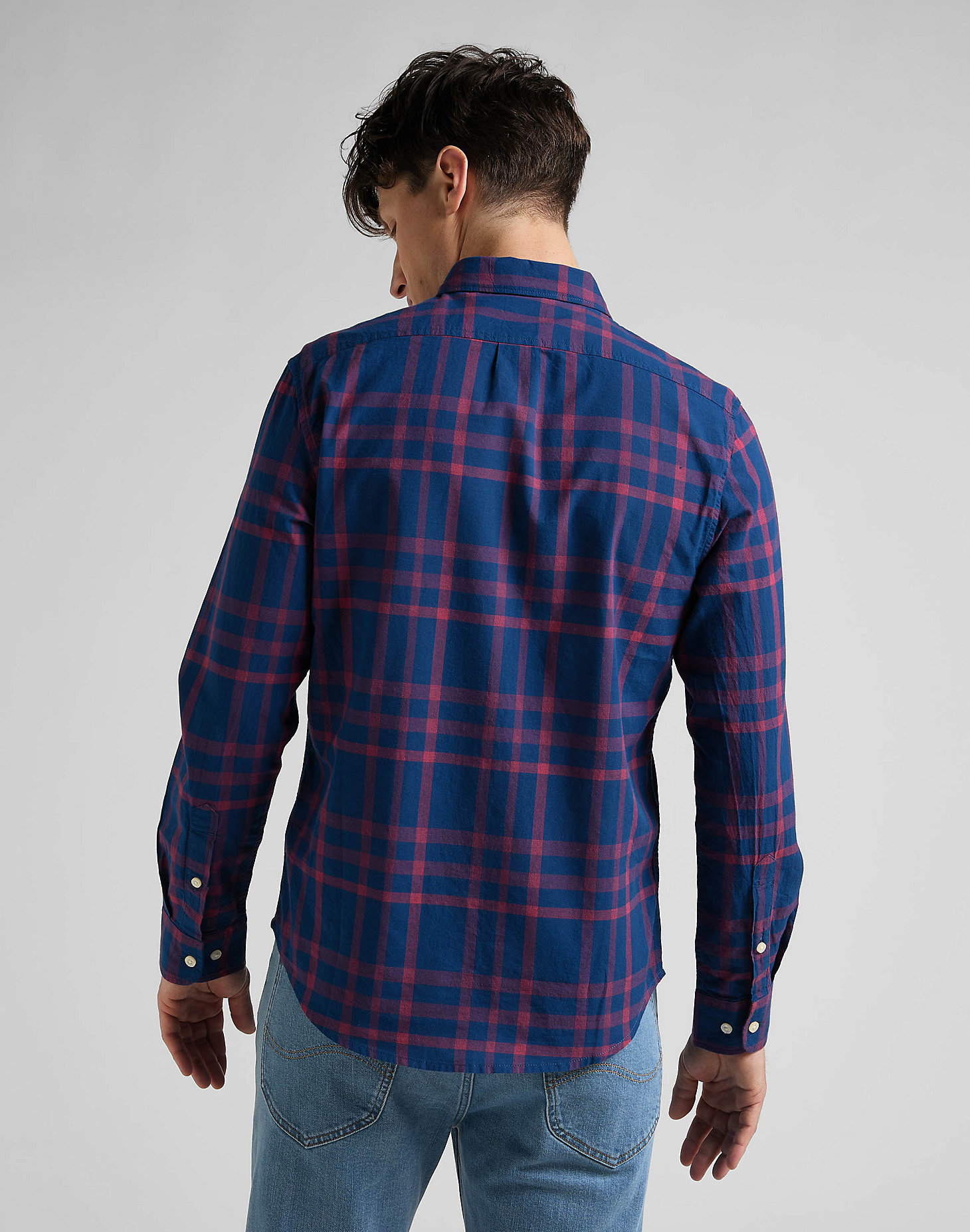 Button Down Shirt in Real Red alternative view 1