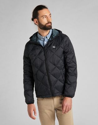 Thin black hot sale puffer jacket