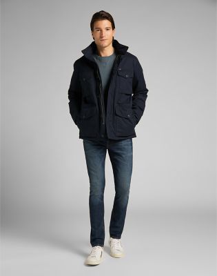 Winter Field Jacket in Sky Captain