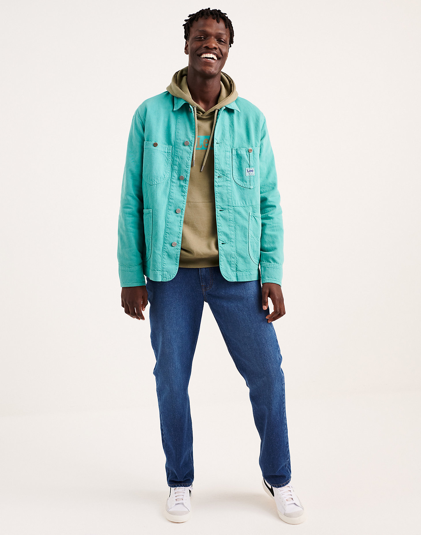 Loco Jacket in Teal Wash main view