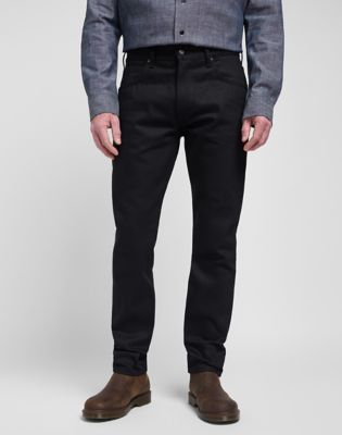 Lee Authentic 101 Zip Fly Relaxed Fit Jeans, Dry Black at John