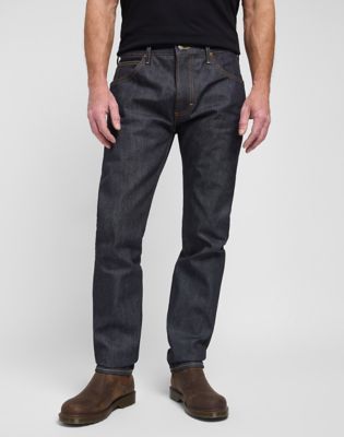 Lee Rider slim fit jeans in worn in shadow grey wash