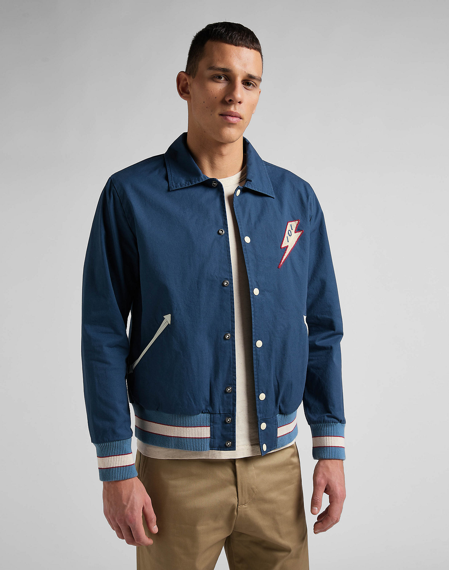 101 Bomber Jacket in Ensign Blue alternative view 3