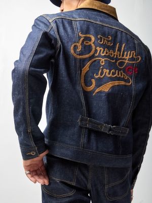 MEN'S LEE® X THE BROOKLYN CIRCUS® 101B Cowboy Buckle Back Jean in Indigo  Selvedge