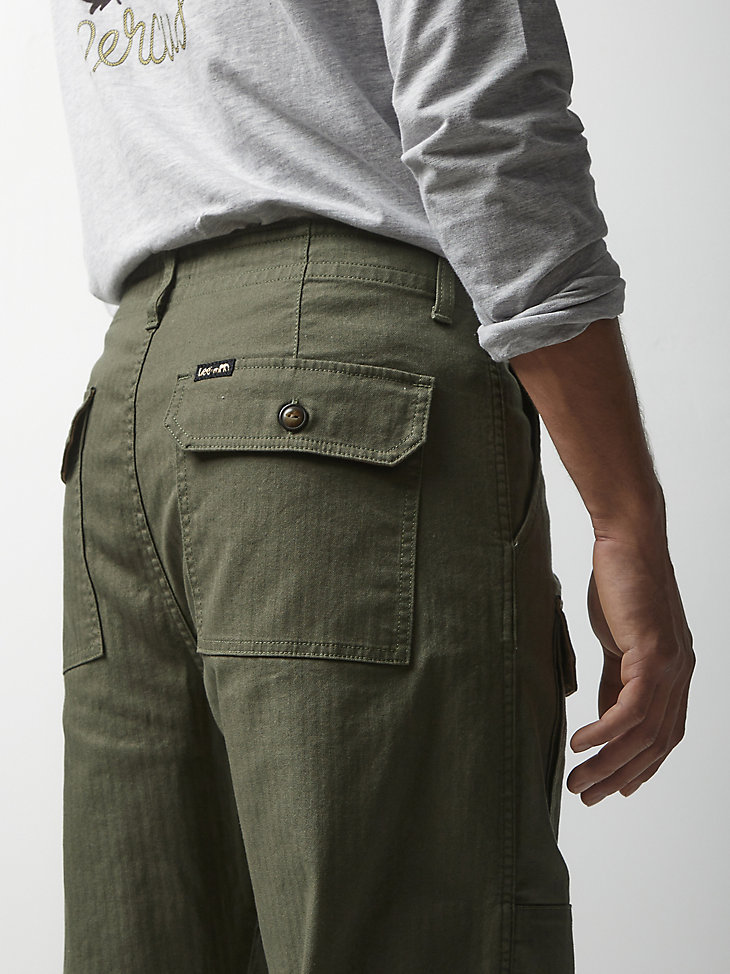 Lee® x The Brooklyn Circus® Drawstring Pant in Muted Olive alternative view