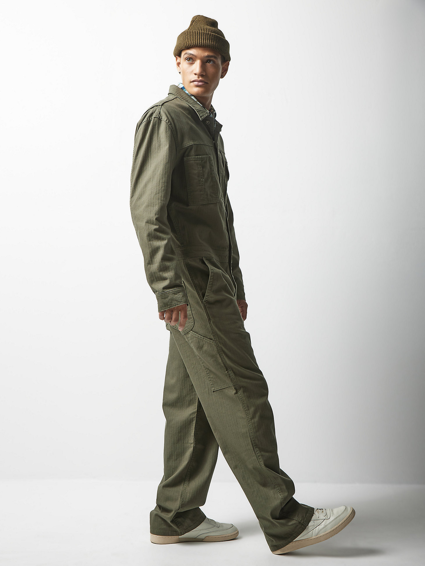 Lee® x The Brooklyn Circus® Unionall in Muted Olive alternative view 6