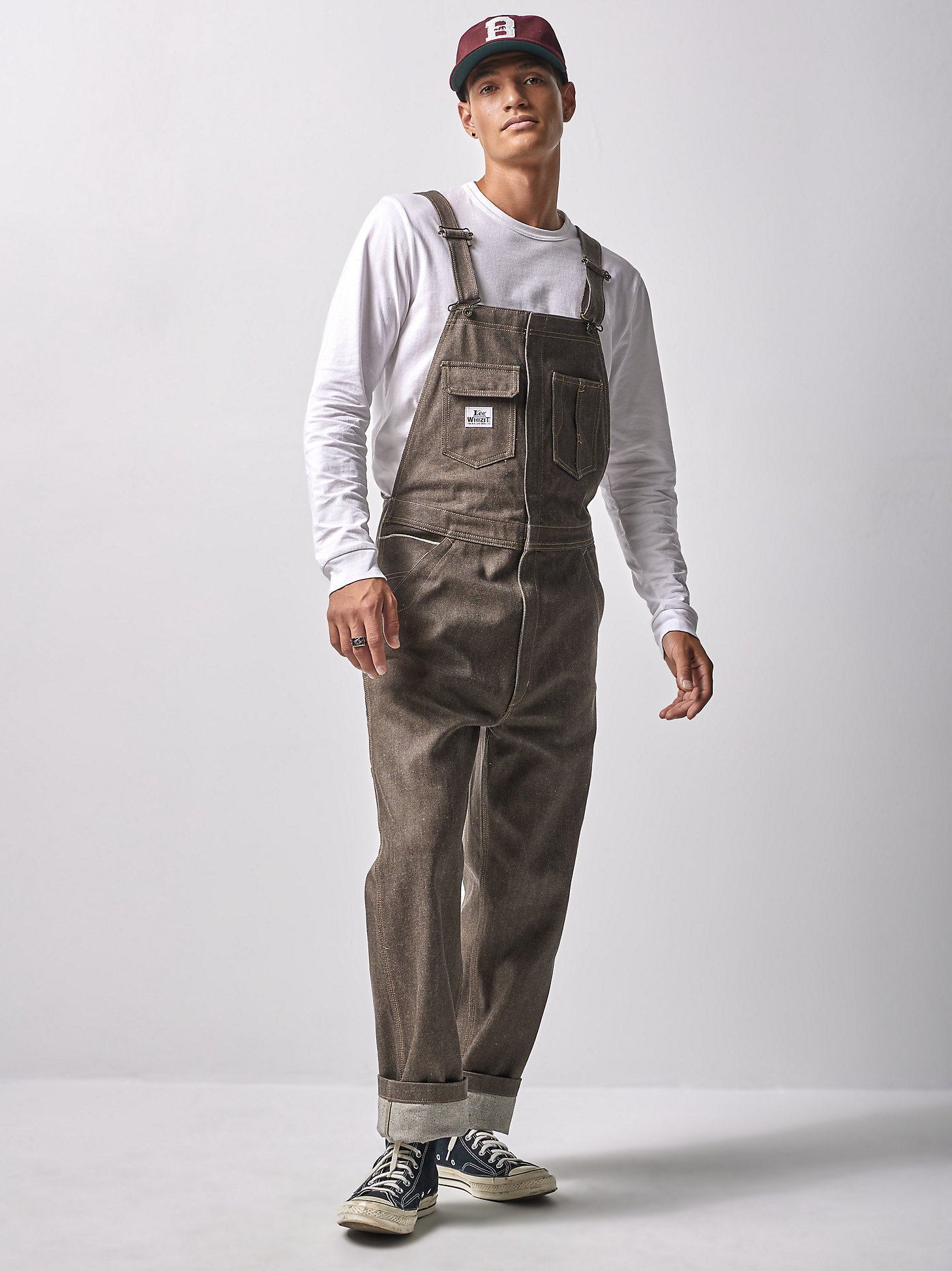 Lee® x The Brooklyn Circus® Whizit Overall in Brown alternative view 5