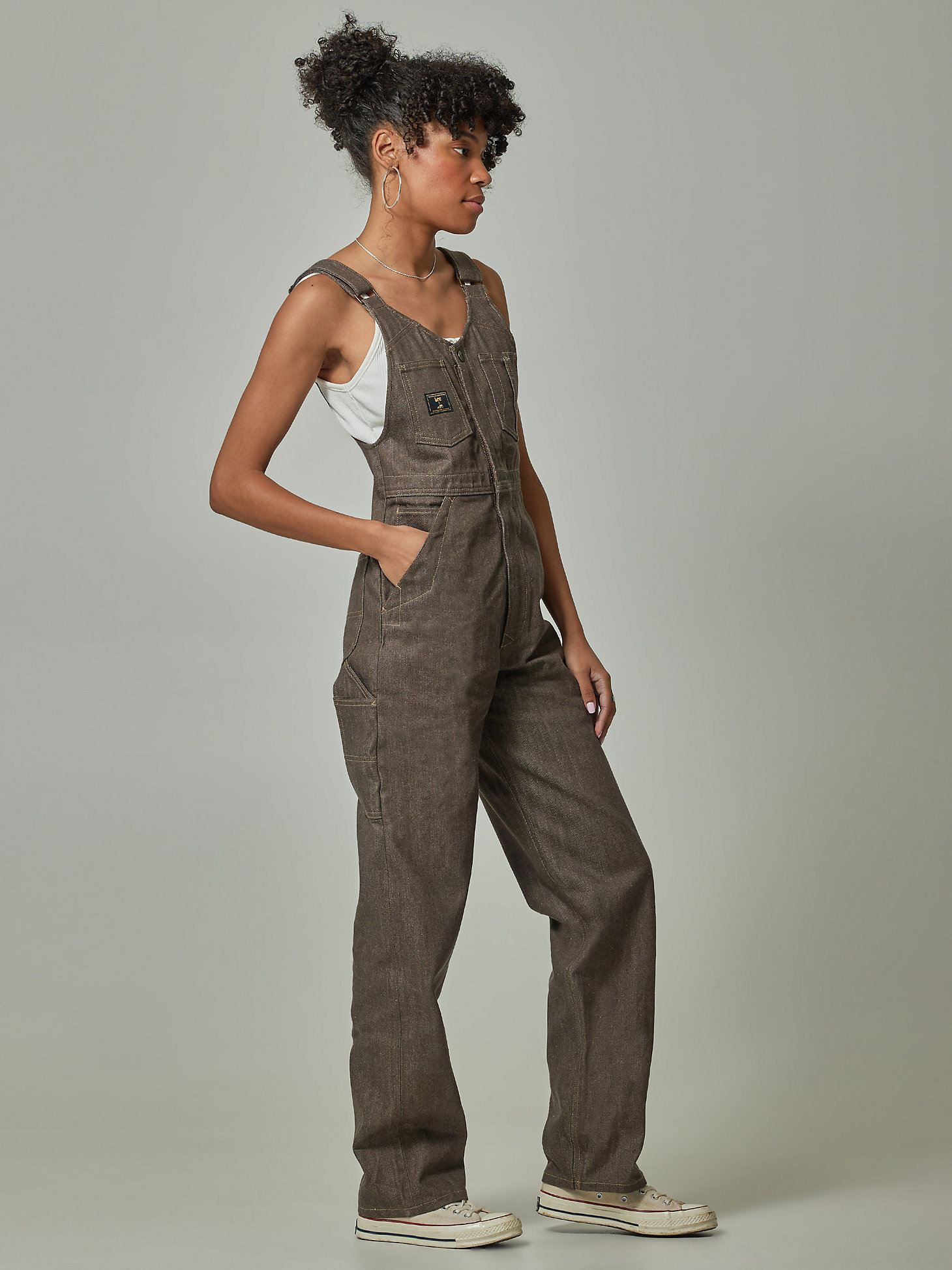 Lee® x The Brooklyn Circus® Whizit Overall in Brown alternative view 2