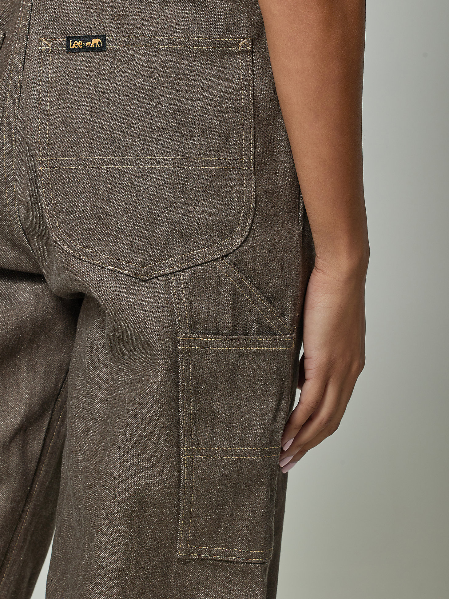 Lee® x The Brooklyn Circus® Whizit Overall in Brown alternative view 4