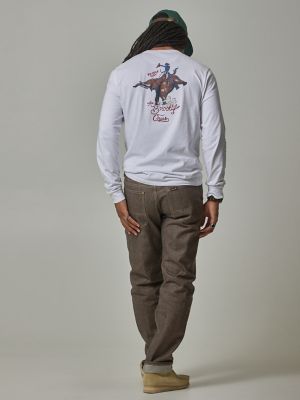 Lee® x The Brooklyn Circus® Long Sleeve Jersey Tee in White alternative view 6