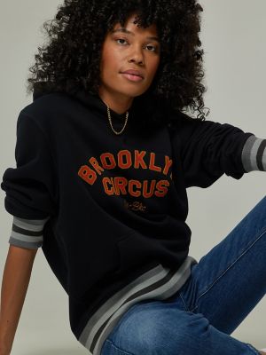 Lee® x The Brooklyn Circus® Varsity Jacket in Black | Lee® x The Brooklyn  Circus® | Lee®