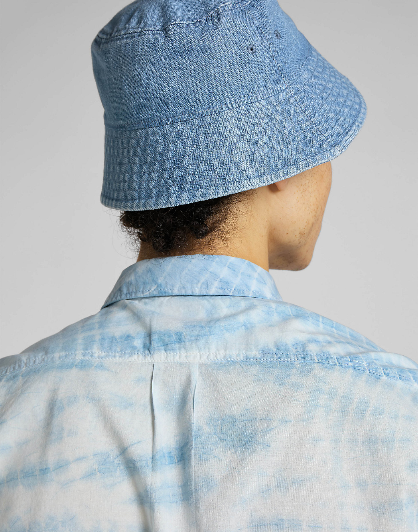 Fisherman Hat in Washed Blue alternative view 4