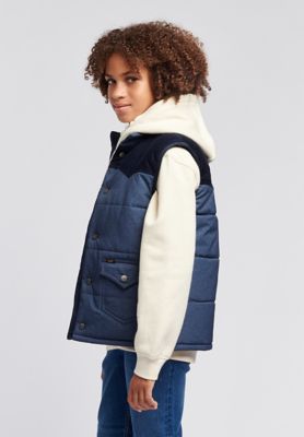 Western Gilet in Navy Blazer alternative view 4